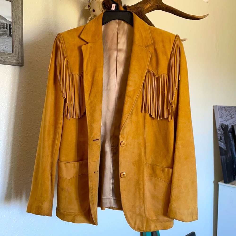Vintage Western Fringe Jacket